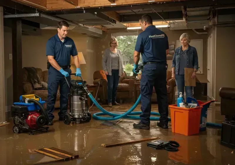 Basement Water Extraction and Removal Techniques process in Utica, OH