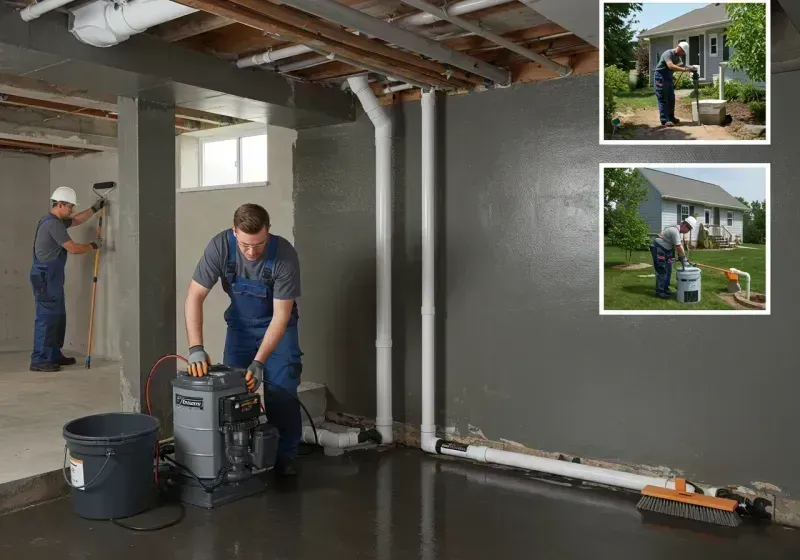 Basement Waterproofing and Flood Prevention process in Utica, OH